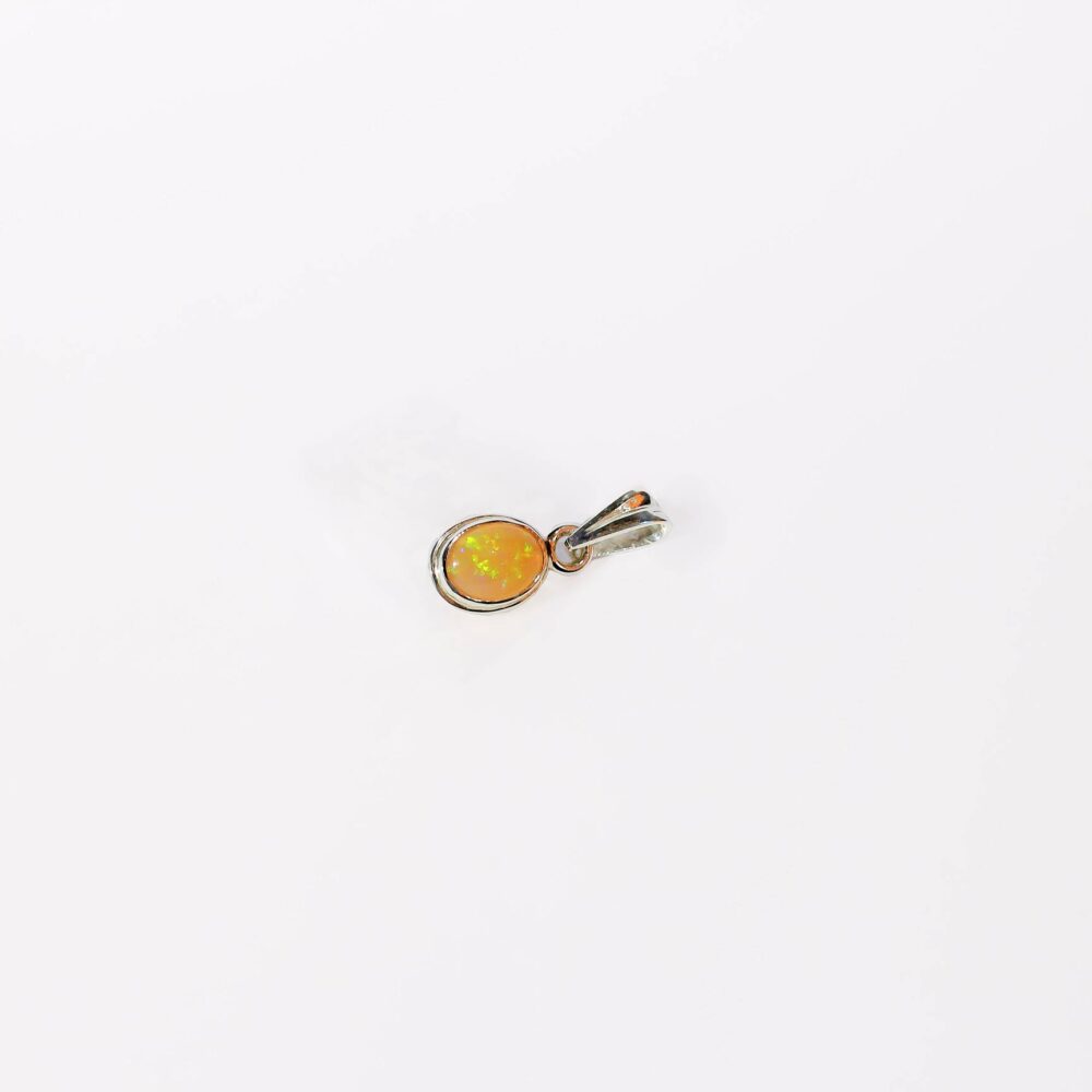 Dije de plata .925 con ópalo cabuchon - Image 2