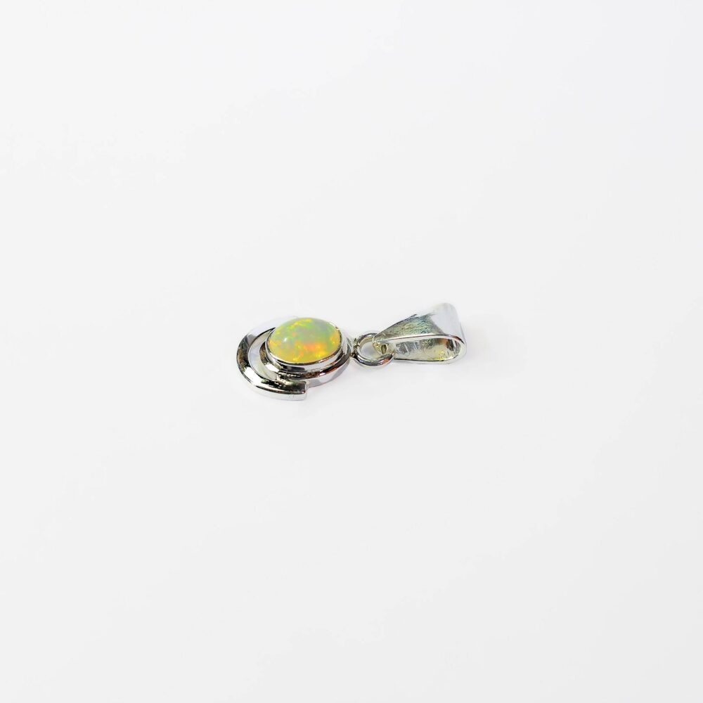 Dije de plata .925 con ópalo cabuchon - Image 2